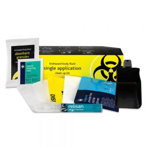 Body Fluid Single Use Pack, Cardboard Case