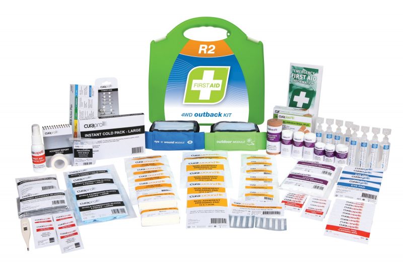R2 4WD Outback First Aid Kit, Plastic Portable